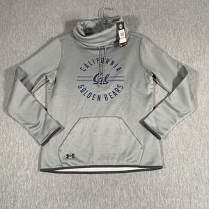 California Golden Bears Sweatshirt Womens Small Gray NCAA Football Under Armour